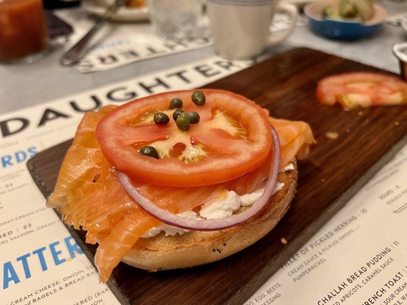 Russ & Daughters Lox Bagel