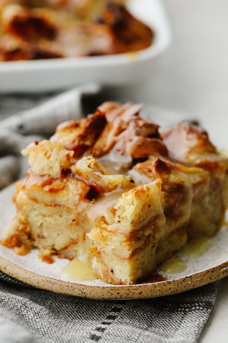 Croissant Bread Pudding (Make-Ahead Friendly)