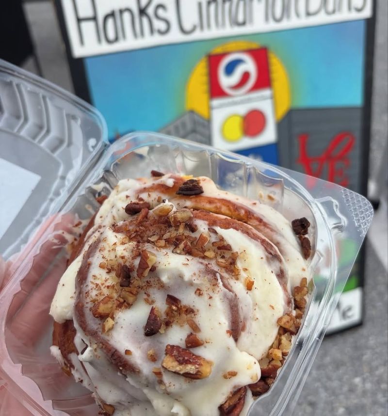 Pennsylvania: Hank's Cinnamon Buns (sold at markets)