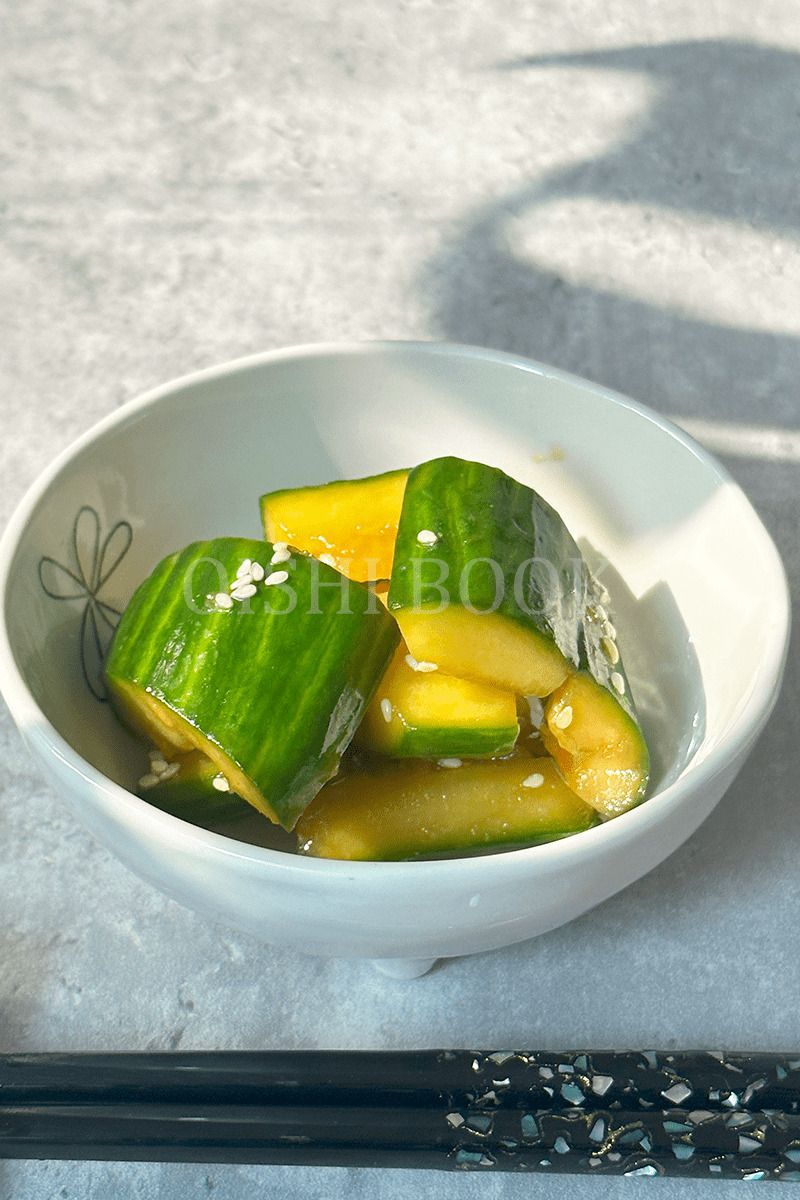 Japanese Kyuri Pickles (Kyuri Asazuke)