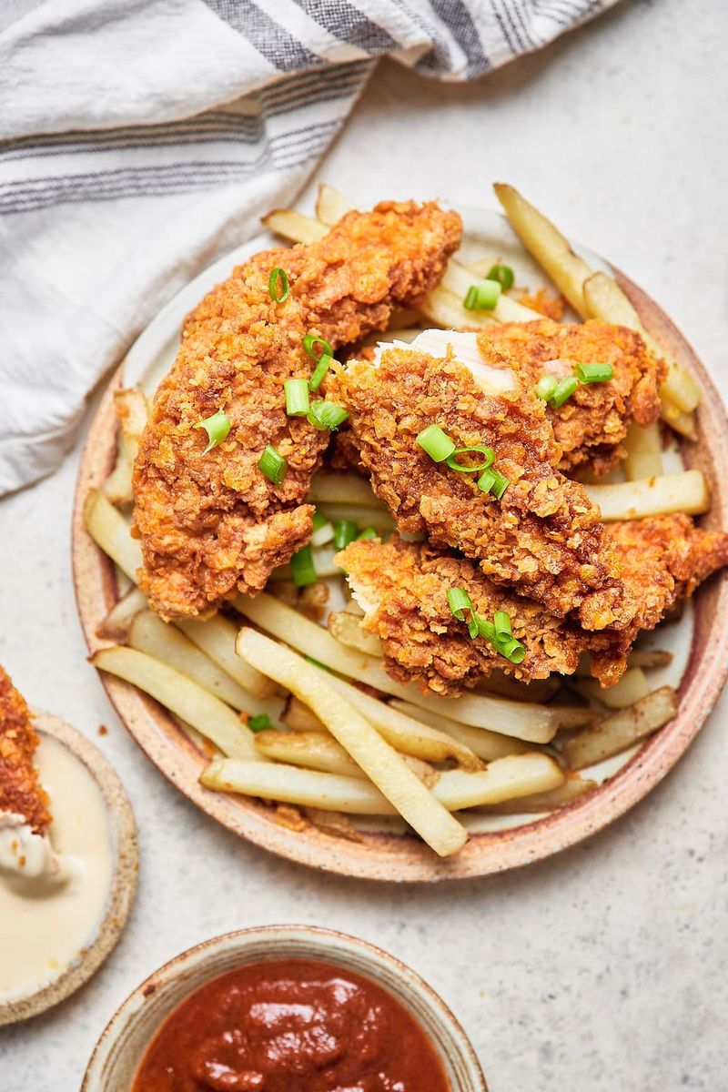 Cornflake-Crusted Chicken Tenders