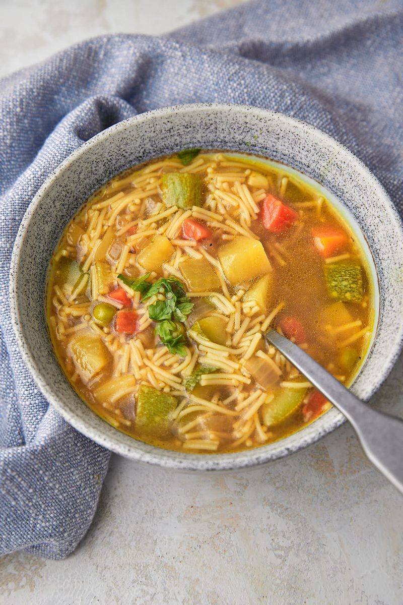 One-Pot Vegetable Noodle Soup