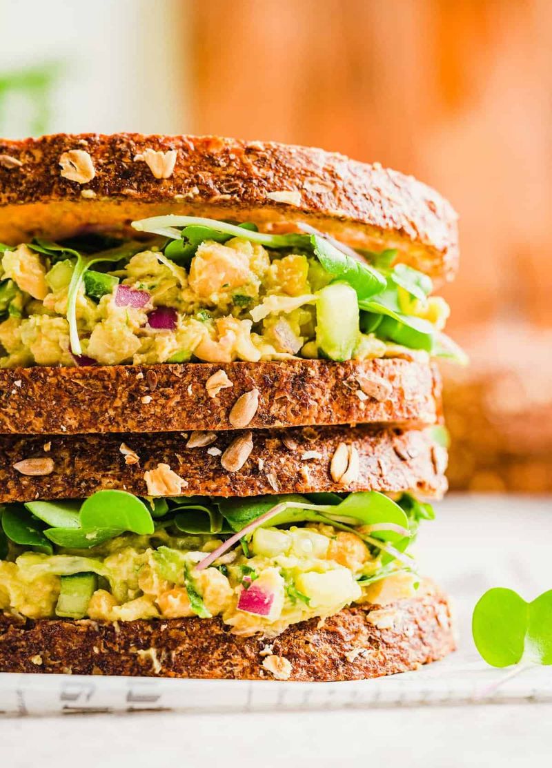 Chickpea Salad Sandwich