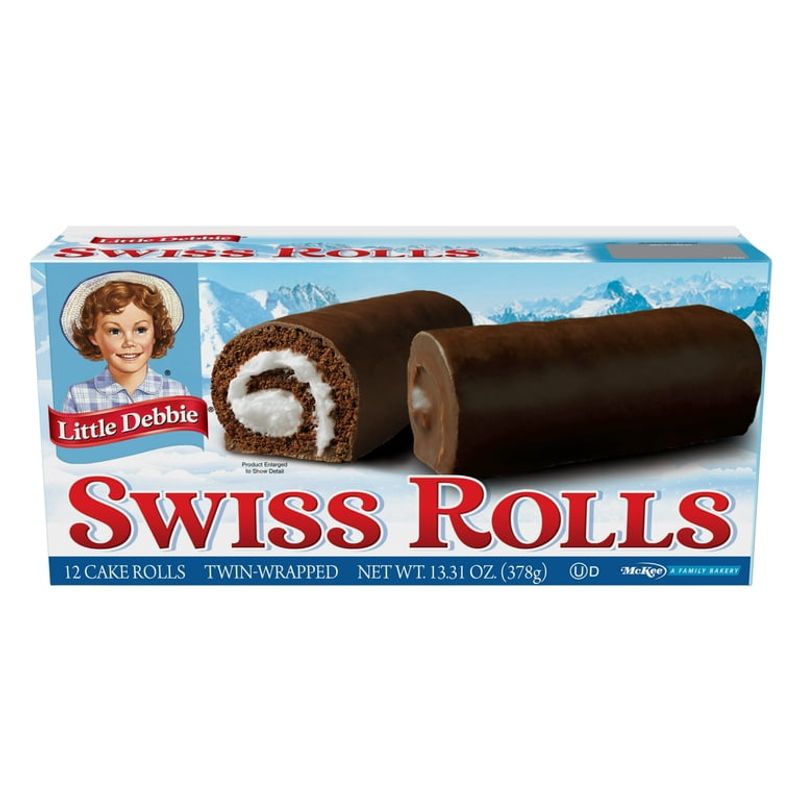 Little Debbie Chocolate Creme Roll Cake