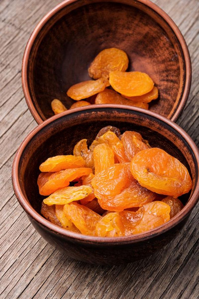 Dried apricots