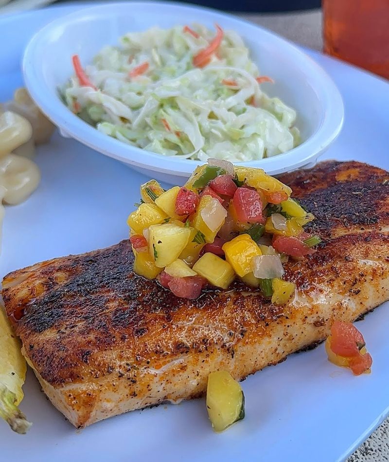 Joe’s Crab Shack — Grilled Fish Entrée