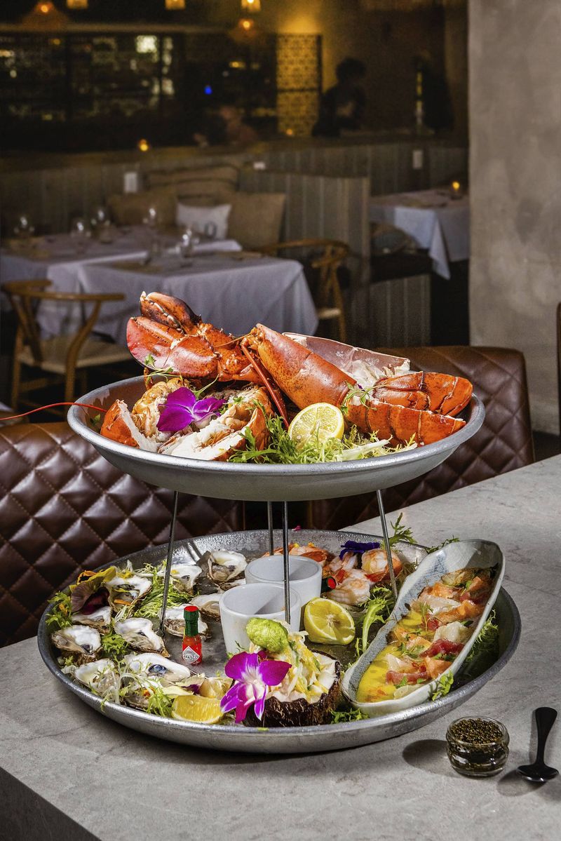 Hotel Brunch Seafood Towers (Tourist Splurge)