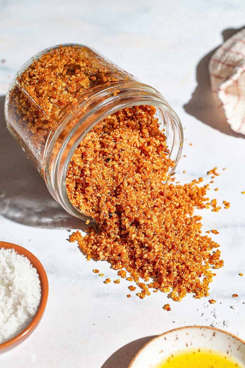 Crispy Quinoa Topping