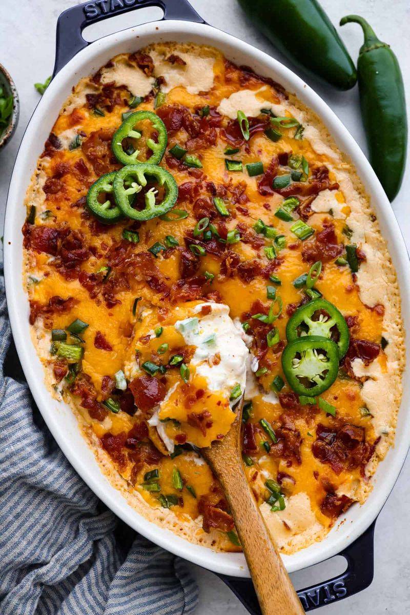 Chicken Jalapeno Popper Casserole