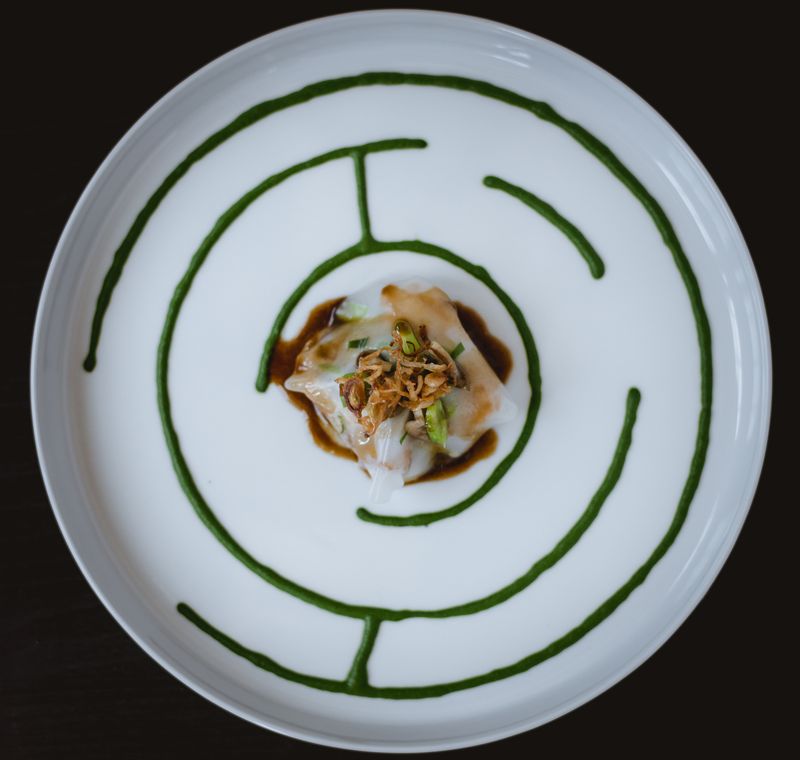 Chef’s choice or tasting menu courses