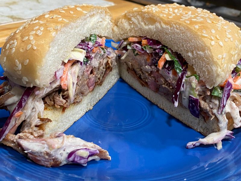 Slaw On Your Pork Sandwich
