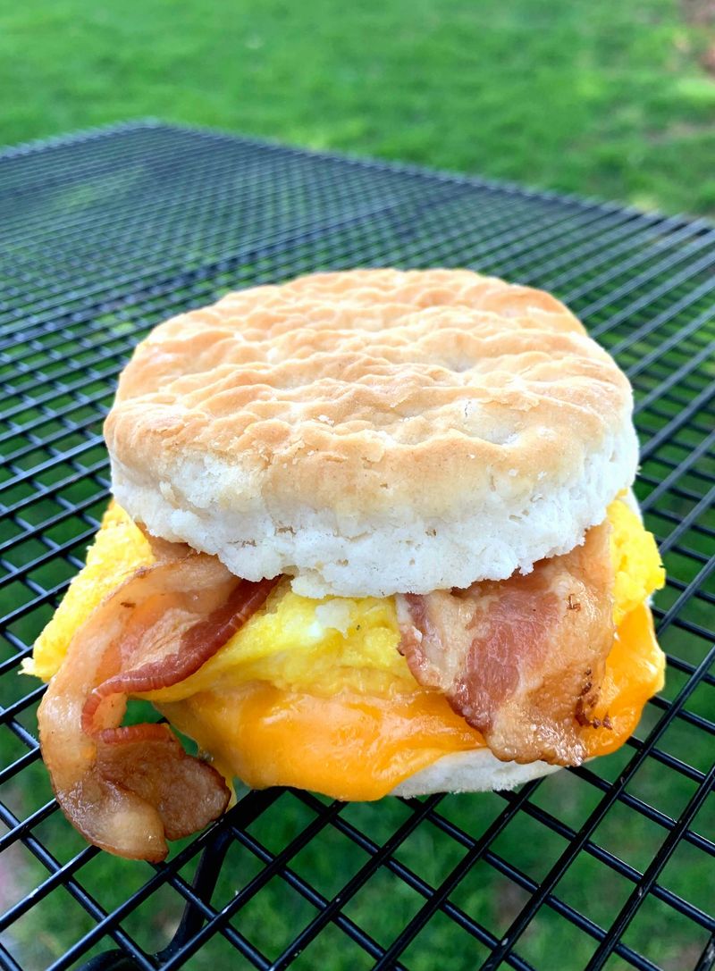 Bacon Egg and Cheese Biscuit