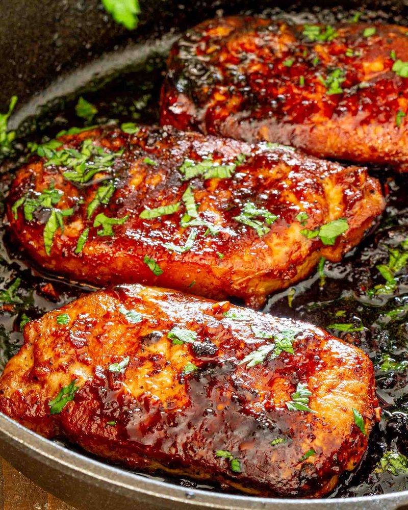 Korean Gochujang Pork Chops