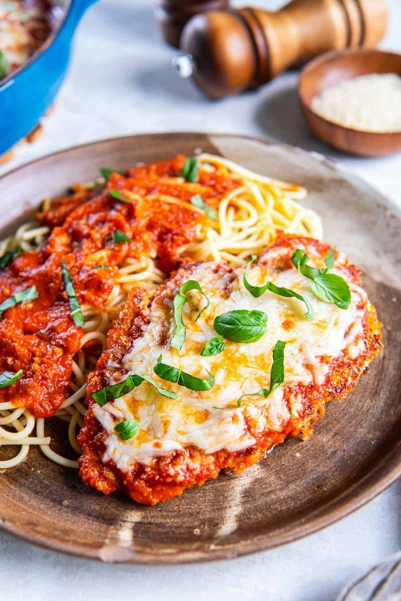 Crispy Chicken Parmesan