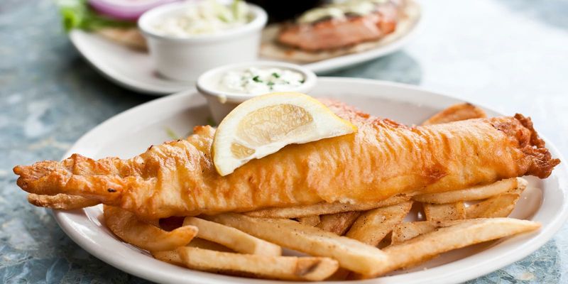 Fried Flounder Sandwich