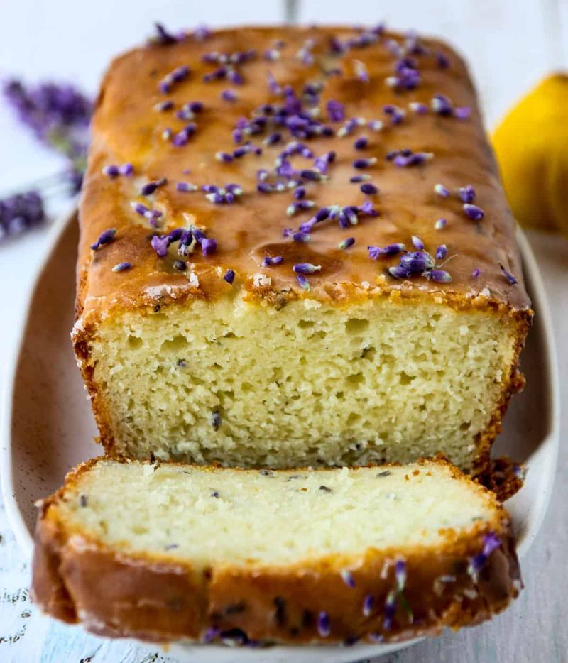 Honey Lavender Tea Cake