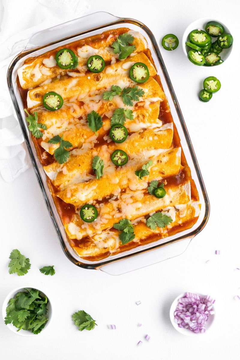 Pulled Pork Enchiladas