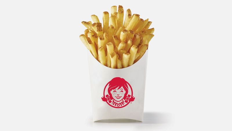 6) Wendy’s – Hot & Crispy Fries