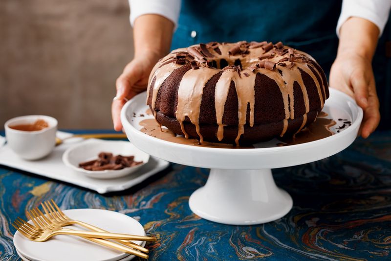 Mocha Bundt with Coffee Glaze