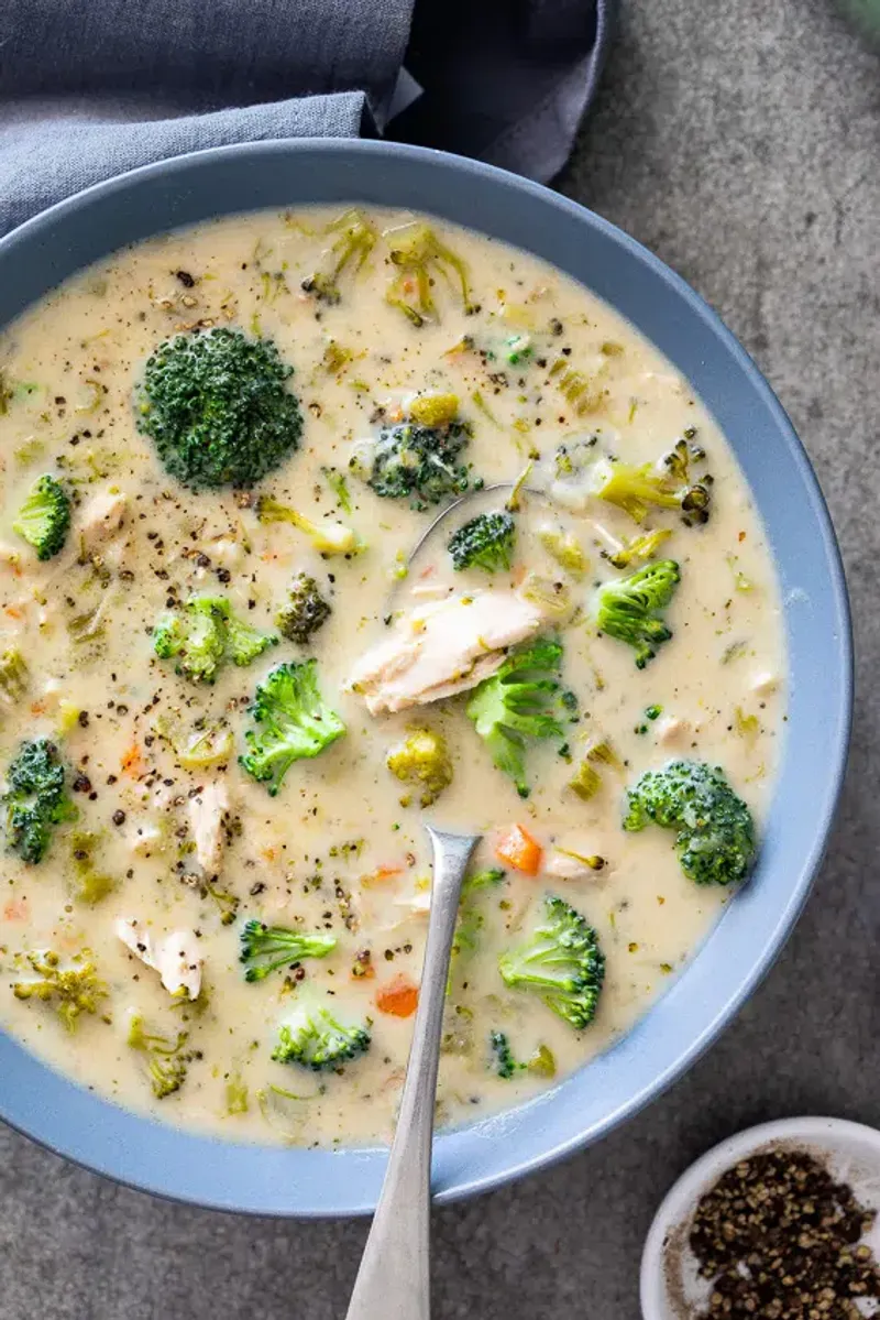 Chicken And Broccoli Soup