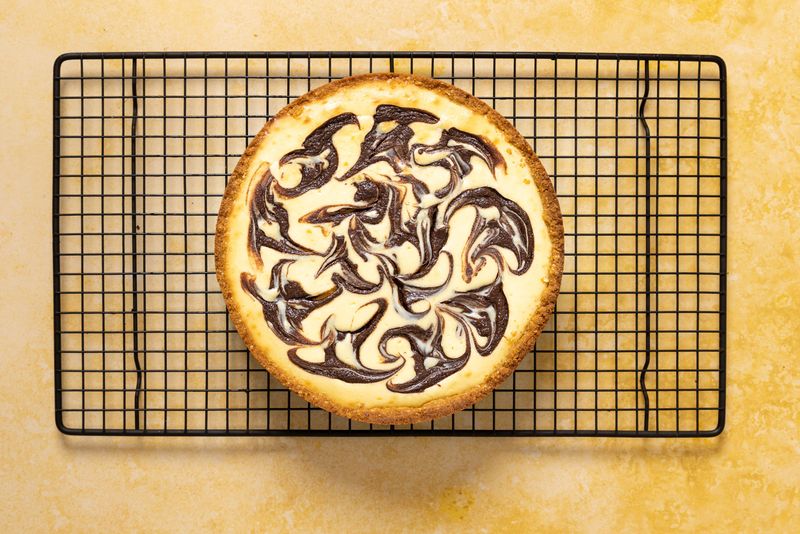 Halvah Swirl New York Cheesecake