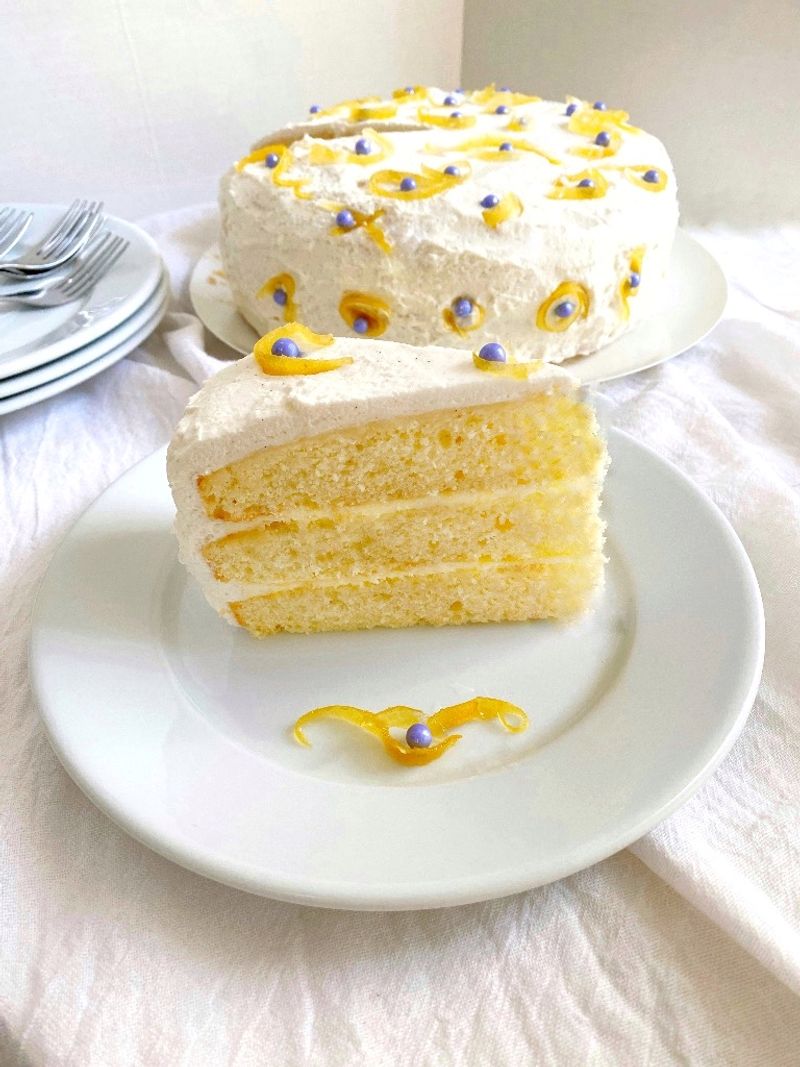 Lemon Layer Cake with Buttercream