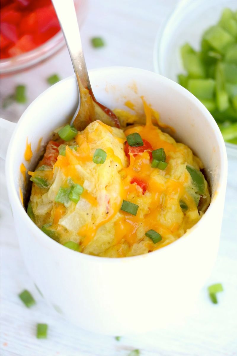 Microwave Mug Omelet