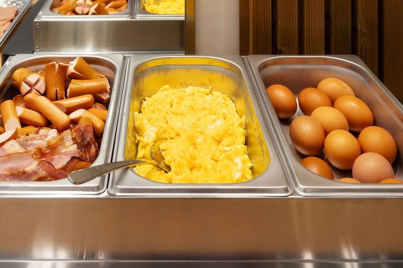 Scrambled Eggs from a Vat