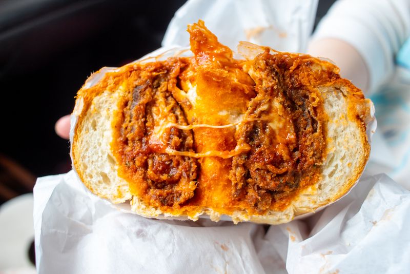 Breaded Steak Sandwich