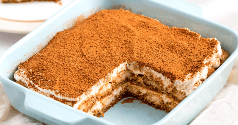 Tiramisu in a Big Pan