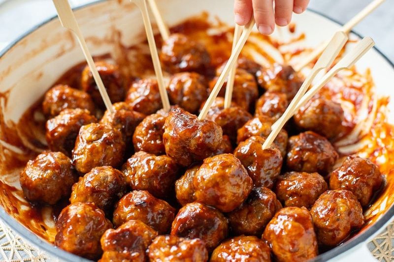 Applesauce Meatballs