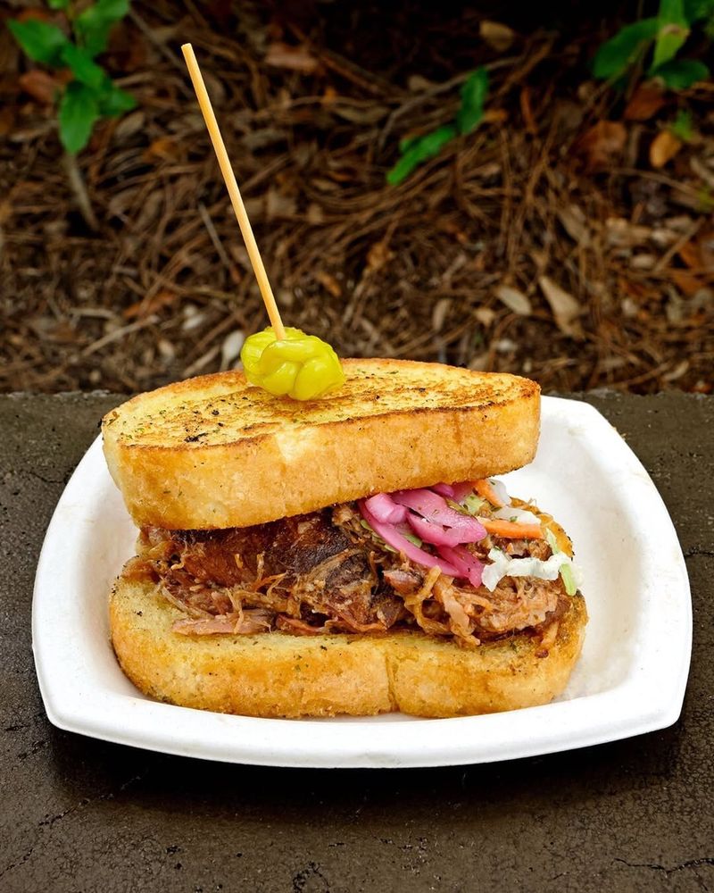 BBQ Pork On Texas Toast