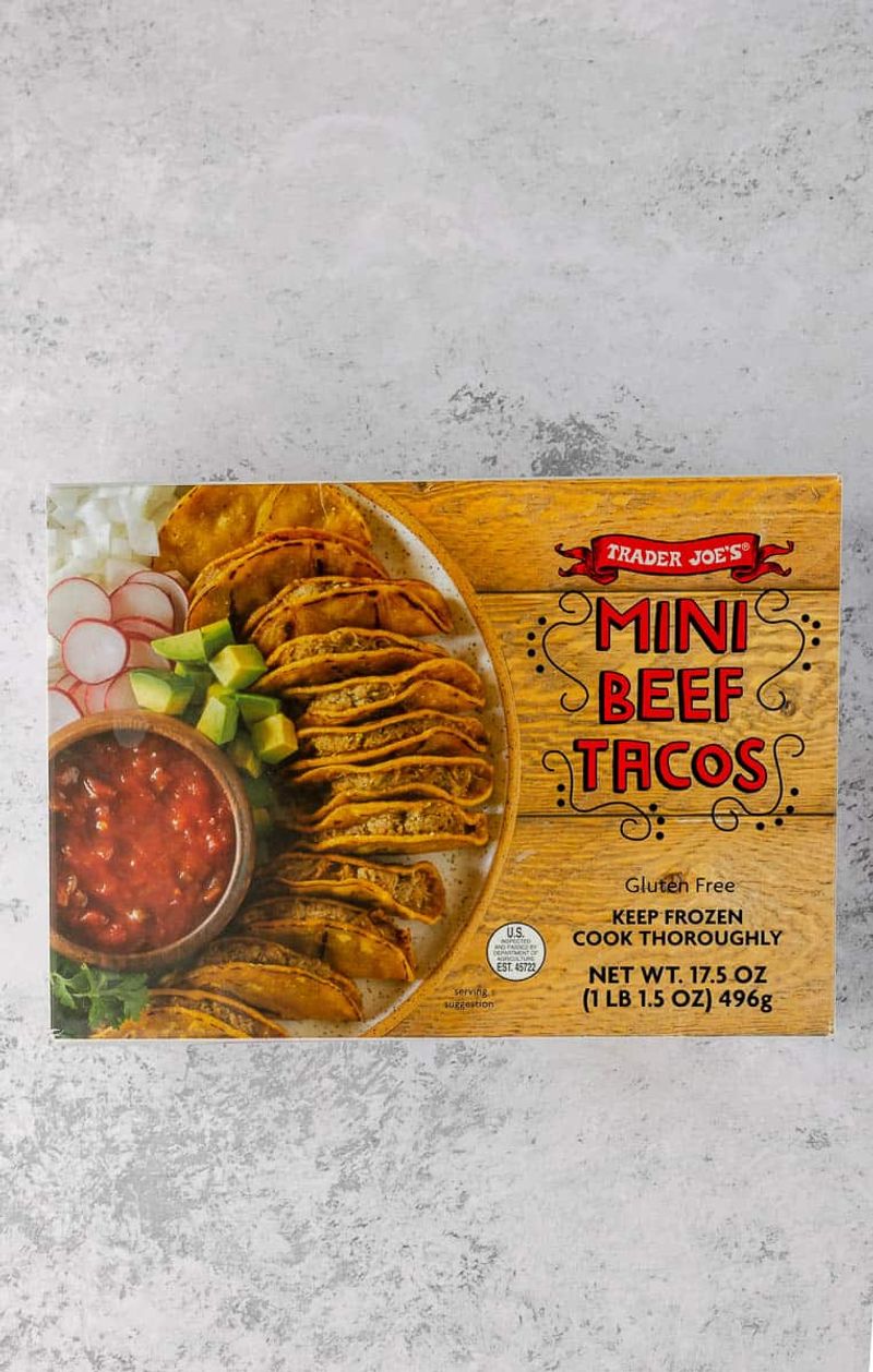 Trader Joe’s Mini Beef Tacos