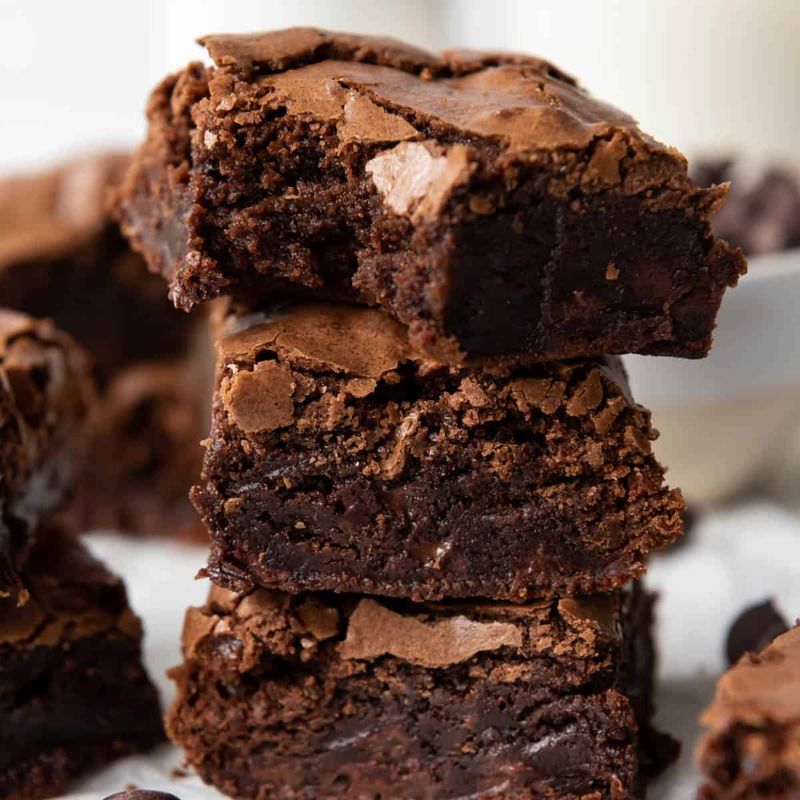 Two-Bite Brownie Squares