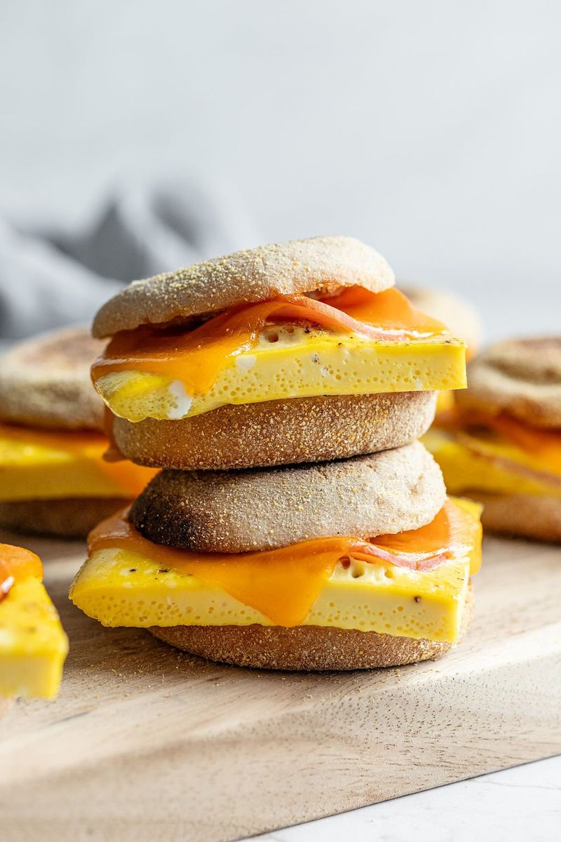 Breakfast Sandwich That Reheats In 45 Seconds