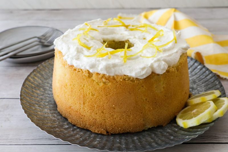 Lemon Chiffon Cake