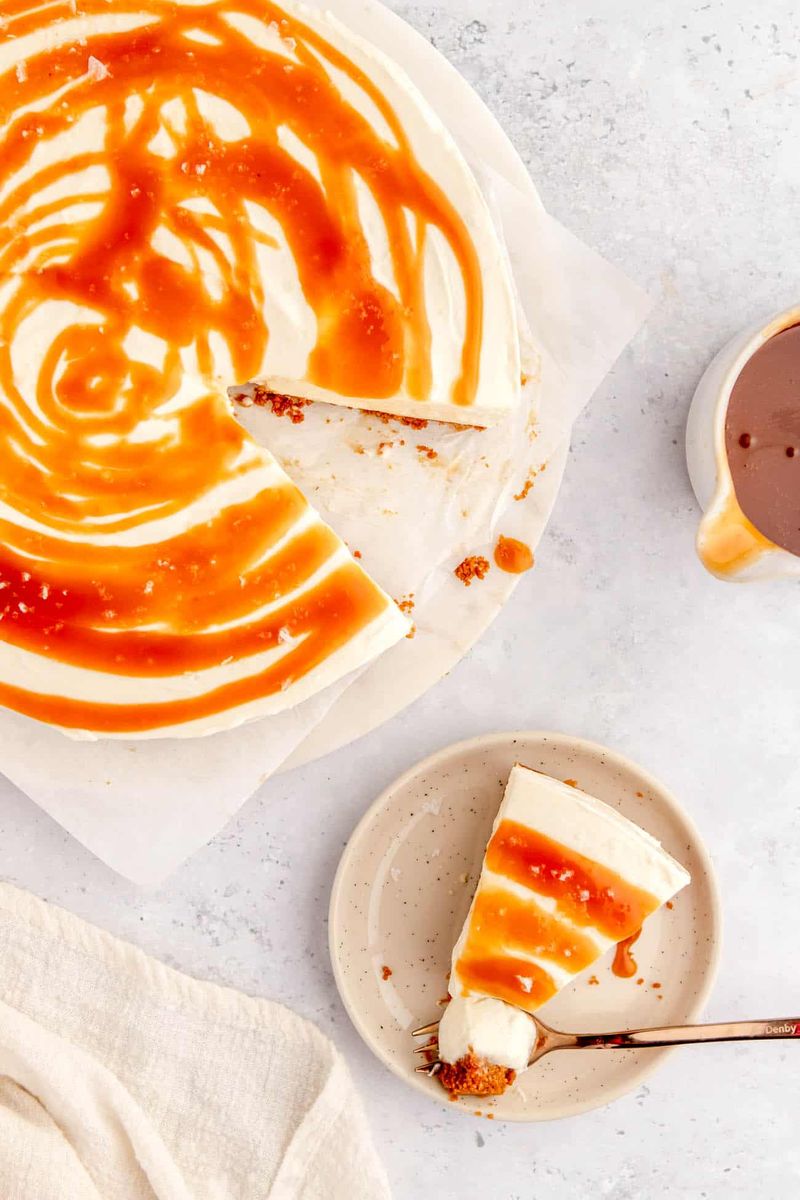 Caramel Cloud Cheesecake