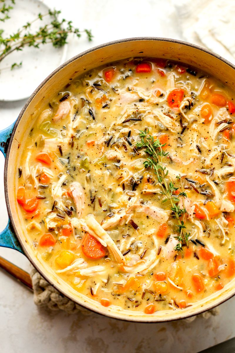 Creamy Turkey and Wild Rice Stew