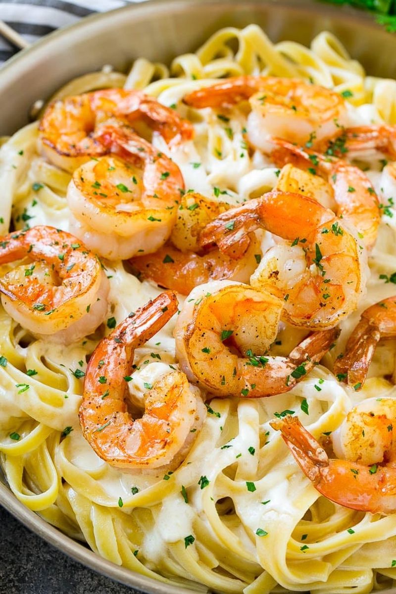 Shrimp Alfredo