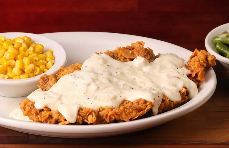 Country Fried Sirloin (Pepper Gravy)