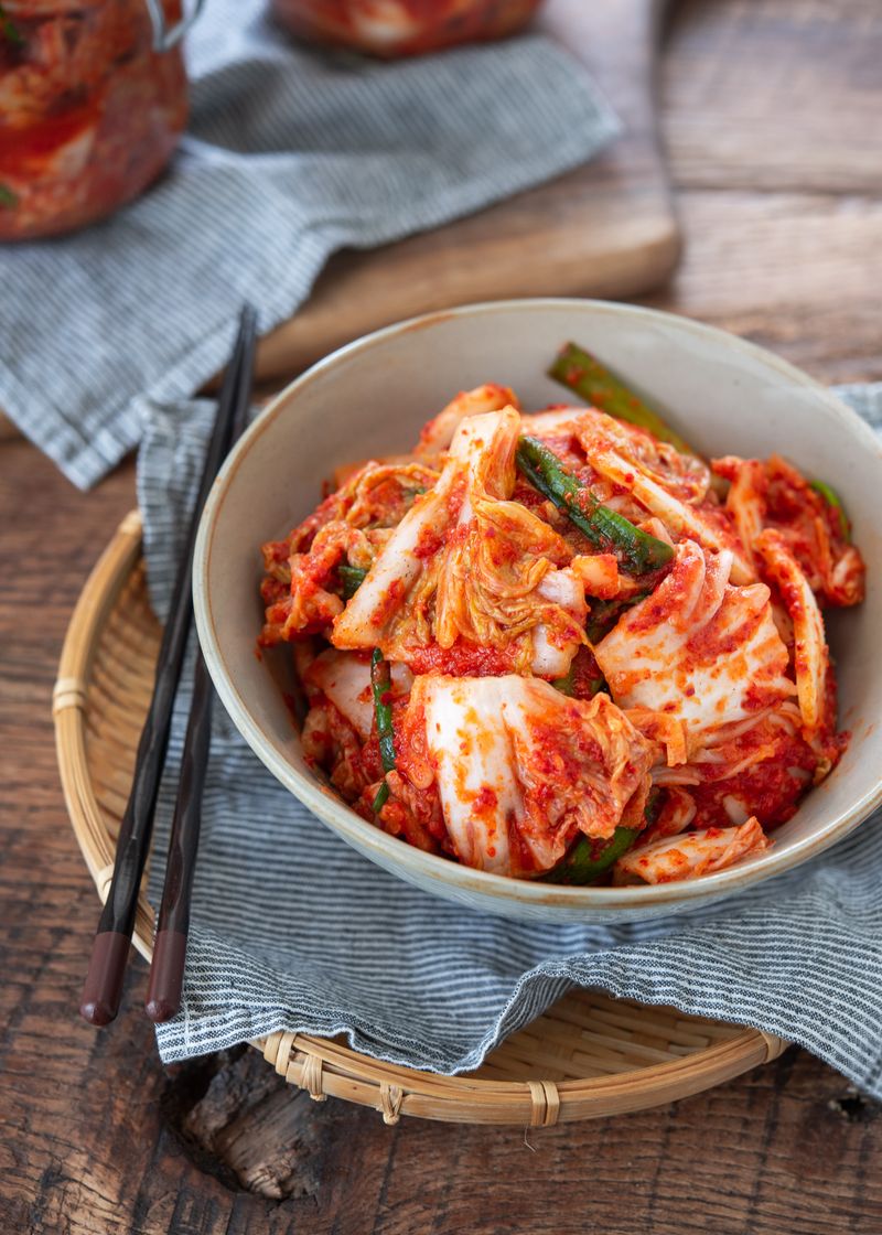Kimchi (Fermented Napa Cabbage)