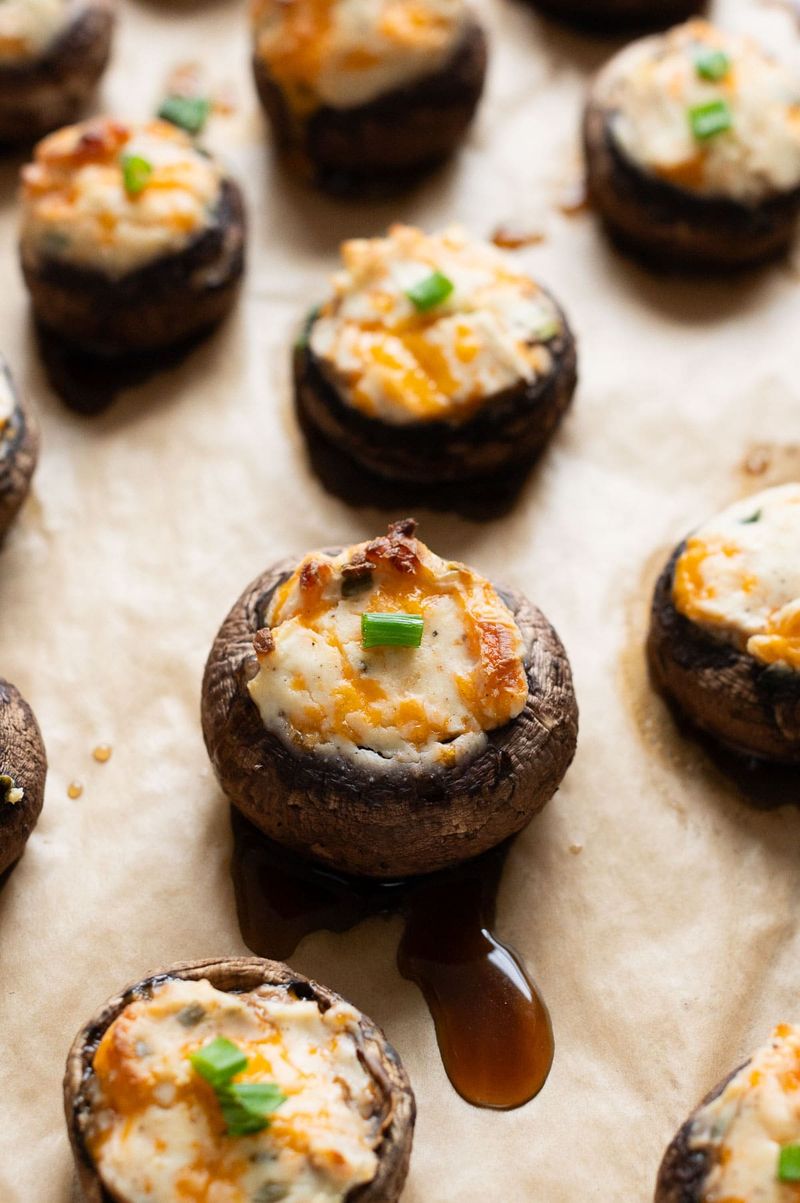 Cream Cheese Stuffed Mushrooms