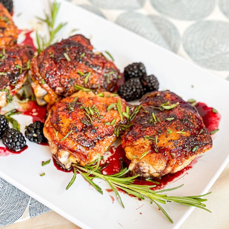 Blackberry Balsamic Chicken