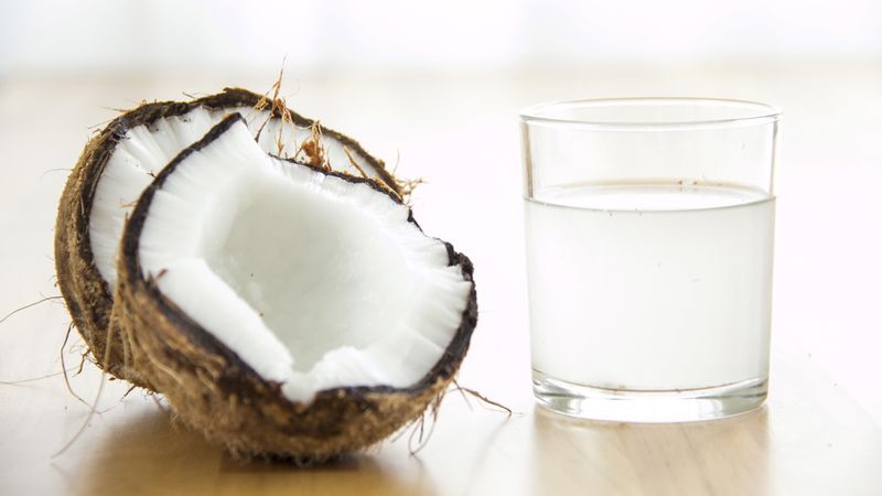 Coconut water (unsweetened)