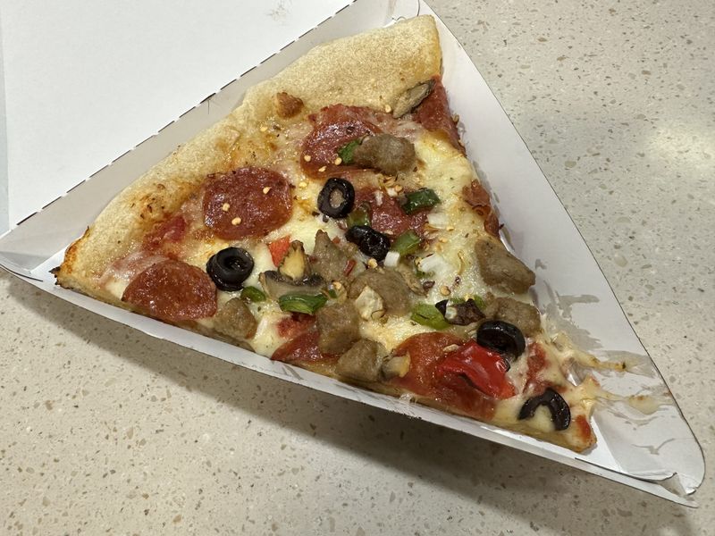 Sbarro Supreme slice or pie