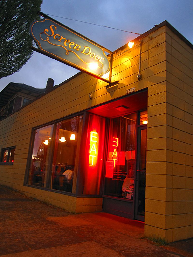 Oregon - Screen Door, Portland