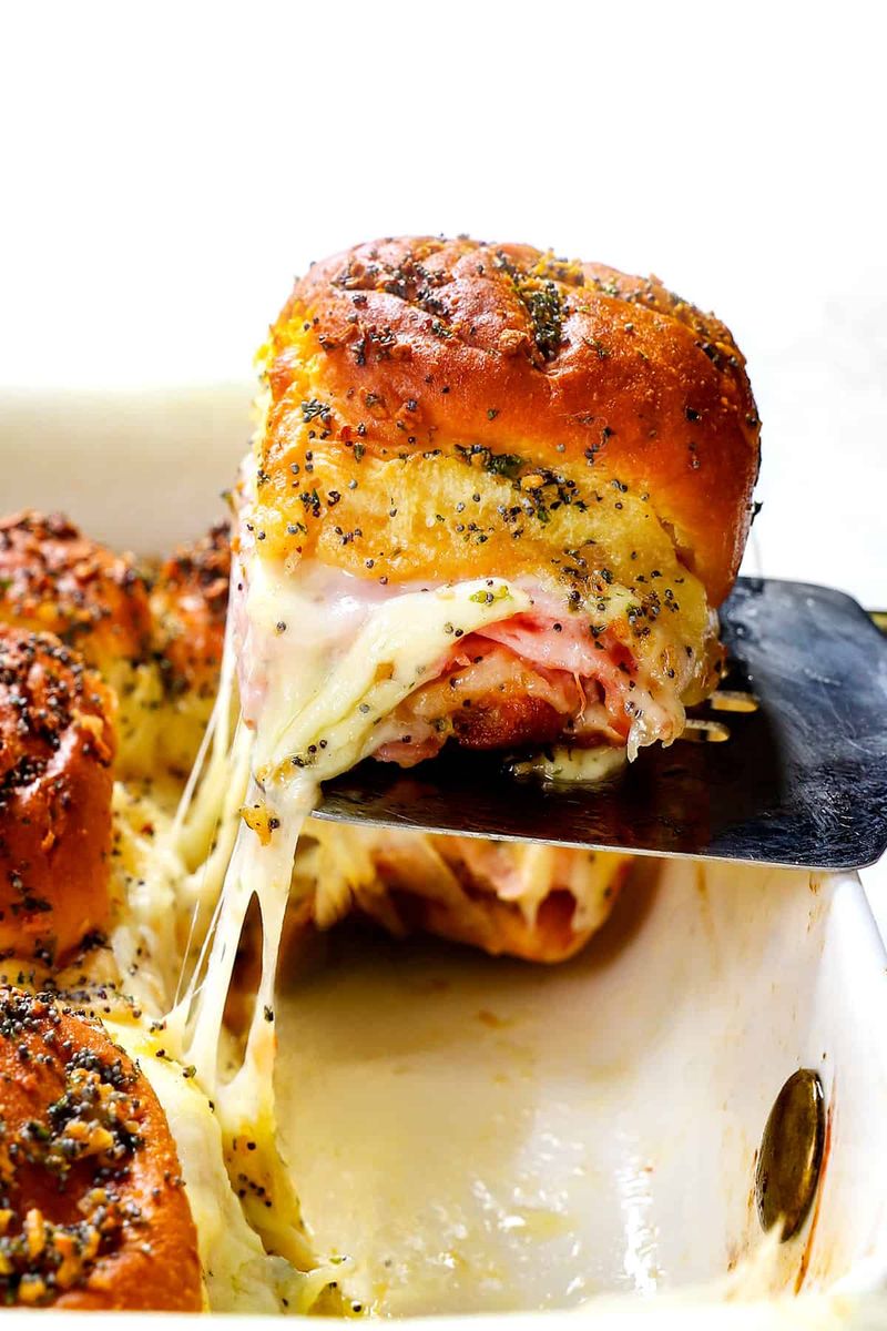 Ham and Swiss Sliders