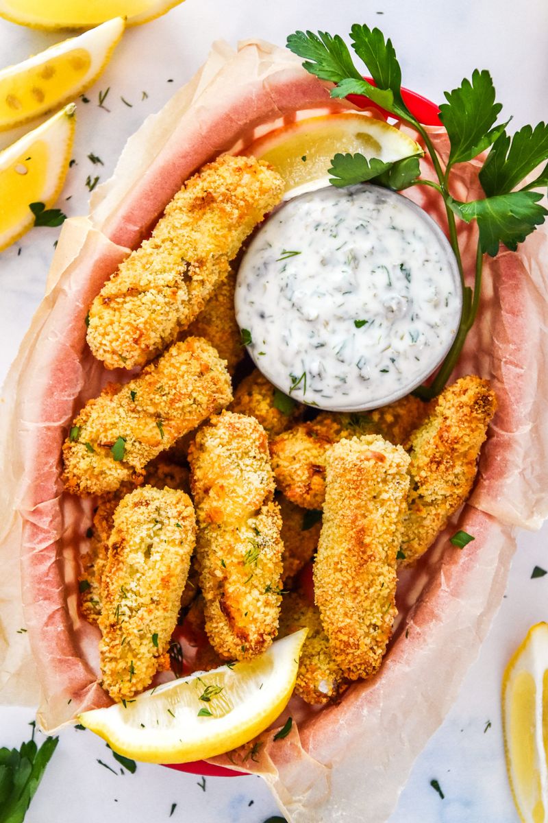 Fish Sticks and Tartar Sauce