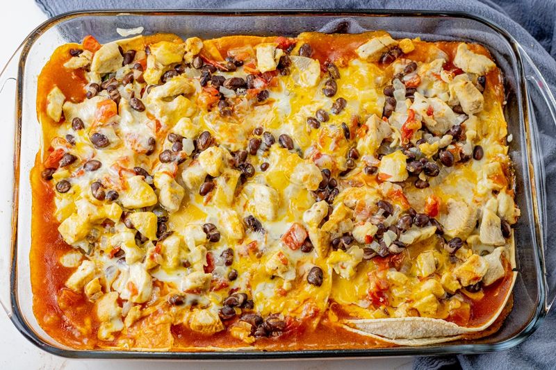 Chicken Tortilla Chip Casserole