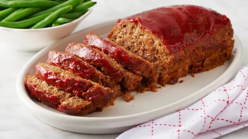 Meatloaf With Ketchup Glaze